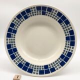 4 hollow plates, "C.M. Paris" Yvette model