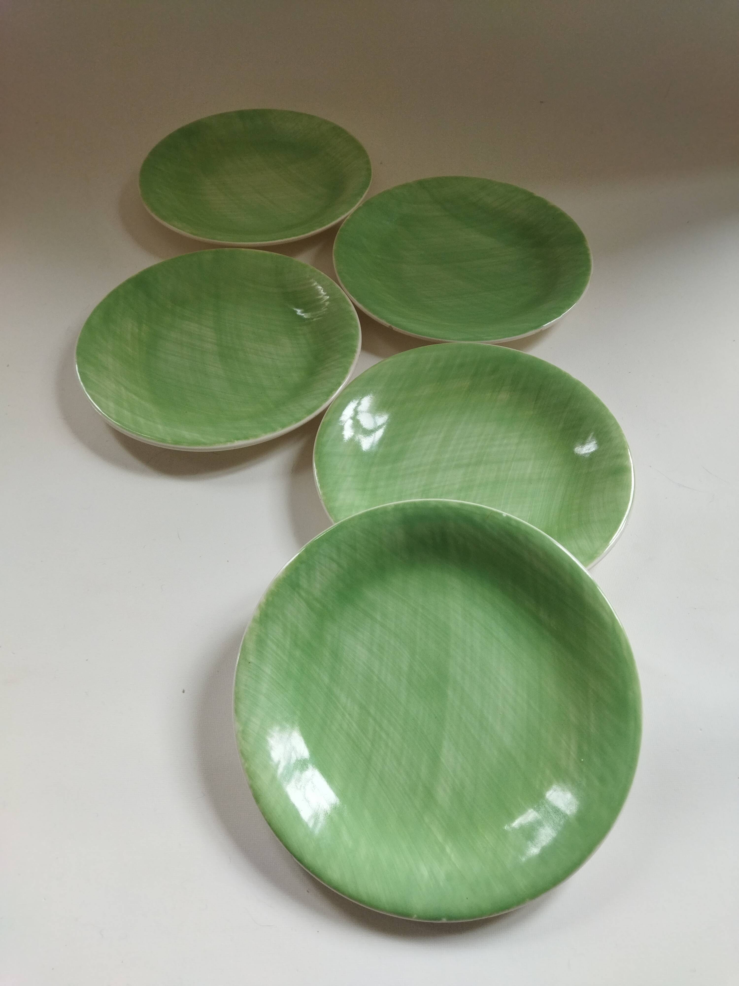 5 dessert plates Salins Mistral