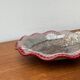 Large East German pottery bowl from the mid-century GDR by Strehla Keramik, 1960s.