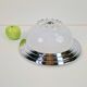 Divided Stainless Steel Tray by Carlo Mazzeri for Alessi, Italy, 1960s