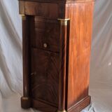 Period bedside empire mahogany .
