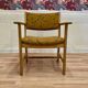 Set of 6 armchairs stamped Hans Wegner "Scandinavian design" 1960.