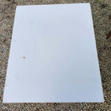 White painted wood table