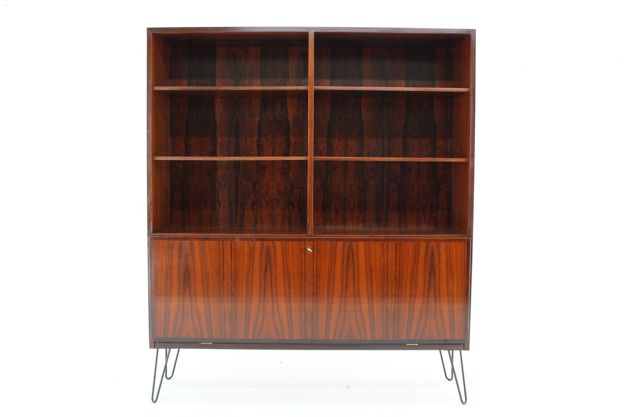 Bibliothèque Omann Jun Upcycled des années 1960, Danemark