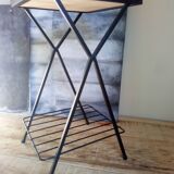 50s metal side table