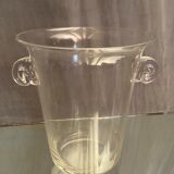 Crystalline glass champagne bucket