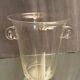 Crystalline glass champagne bucket