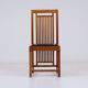 4 chaises par Franck Lloyd Wright pour Cassina 1992