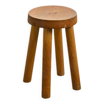 Stool by Charlotte Perriand for Les Arcs 1600, circa 1965