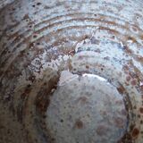 Stoneware soup bowls from Puisaye, signed Jean-Pierre Prud’homme