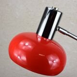 red vintage desk lamp