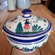 Quimper earthenware pot