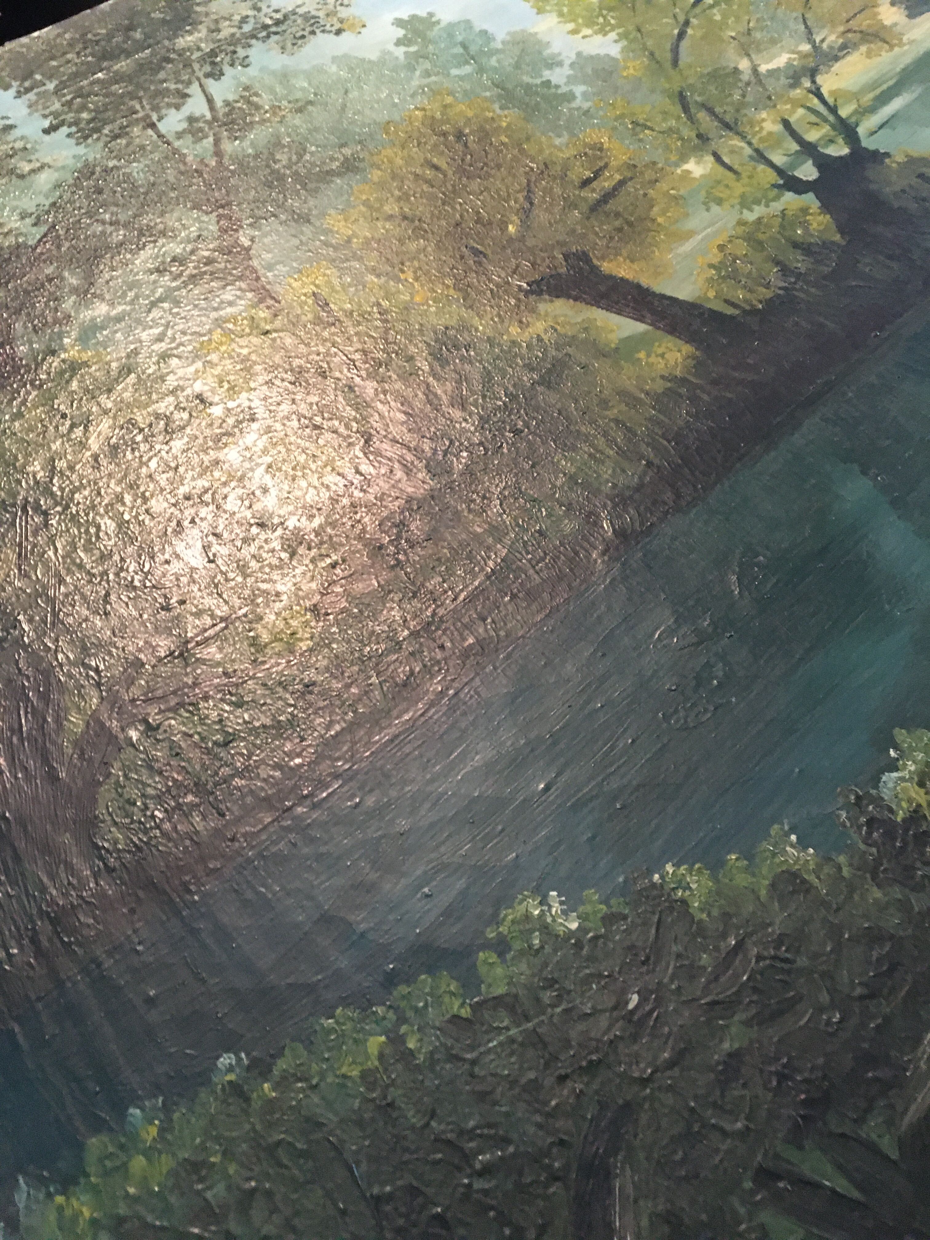 Panoramic oil, Henriette Legras 1942