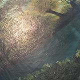 Panoramic oil, Henriette Legras 1942