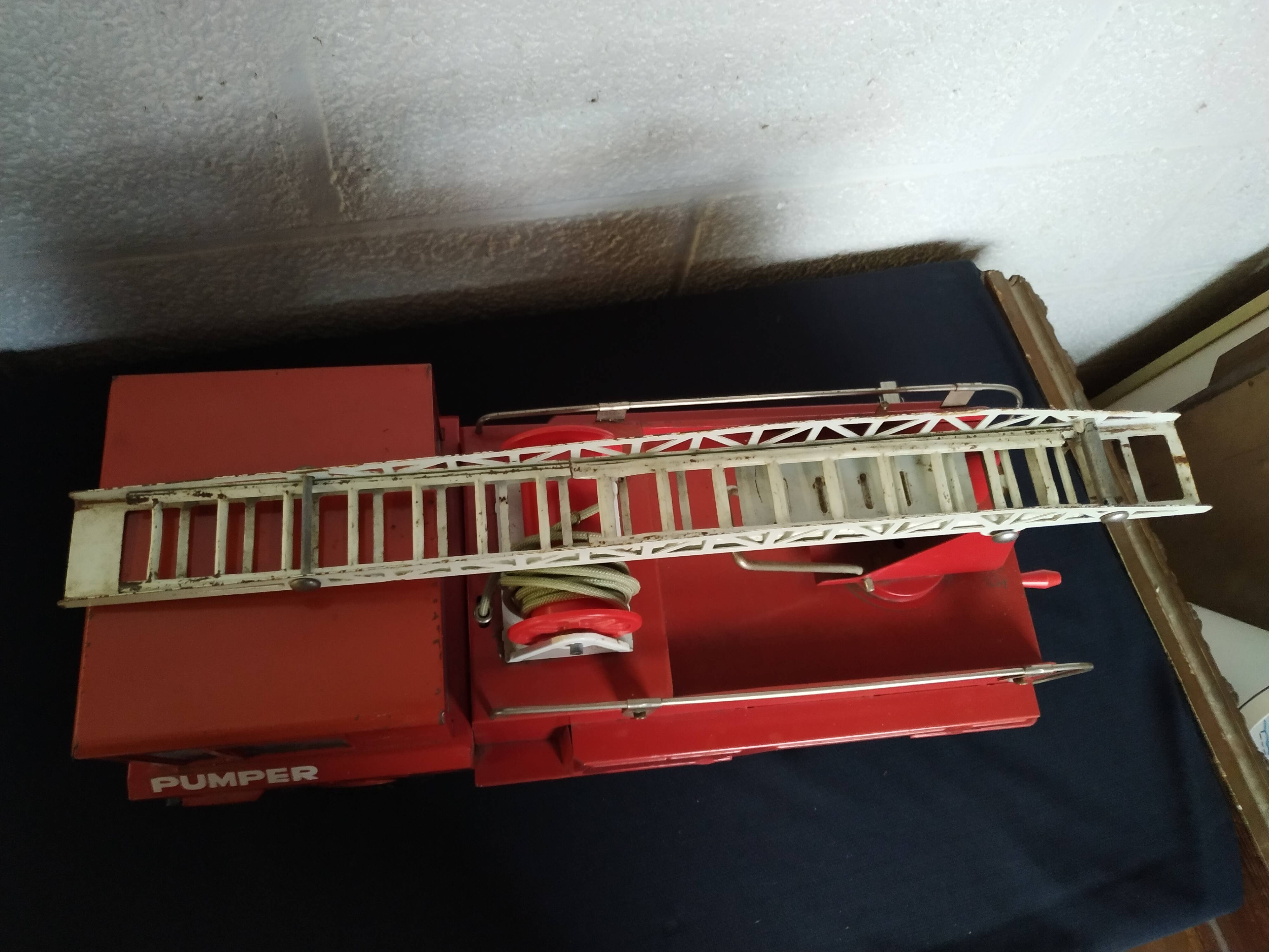 Fire truck in sheet metal