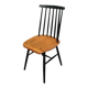 Wooden chair with spindle back 1960