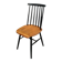 Wooden chair with spindle back 1960
