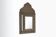 French copper Art Deco wall cabinet with beveled mirror, 1930s