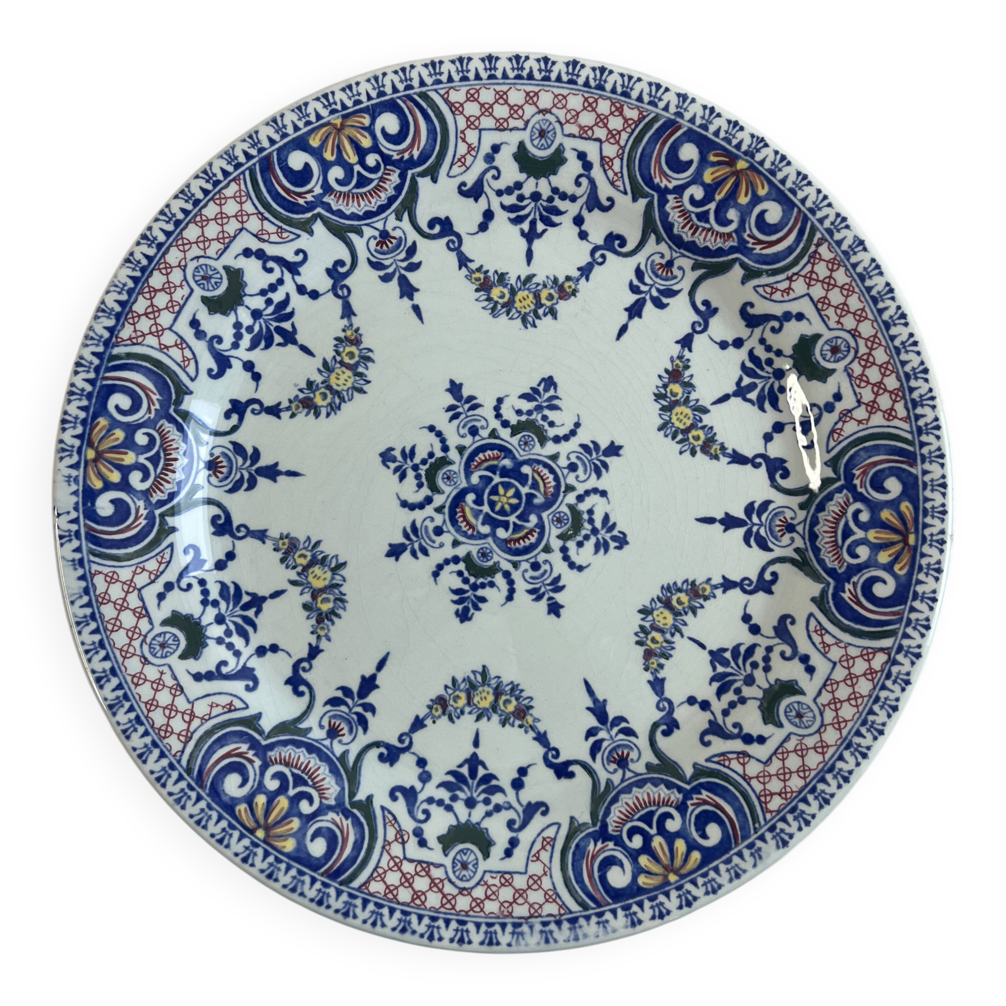 Presentation plate / large plate gien royal