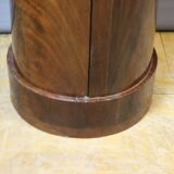 Empire bedside table in mahogany, 19th century.