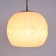 Suspension en verre opalin Peil & Putzler
