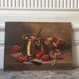 Nature Dead oil on rigid support