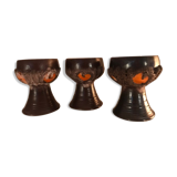3 Strehla dessert cups