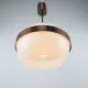 UFO Pendant Light – Vintage Space Age Acrylic Hanging Lamp, Copper/Bronze B