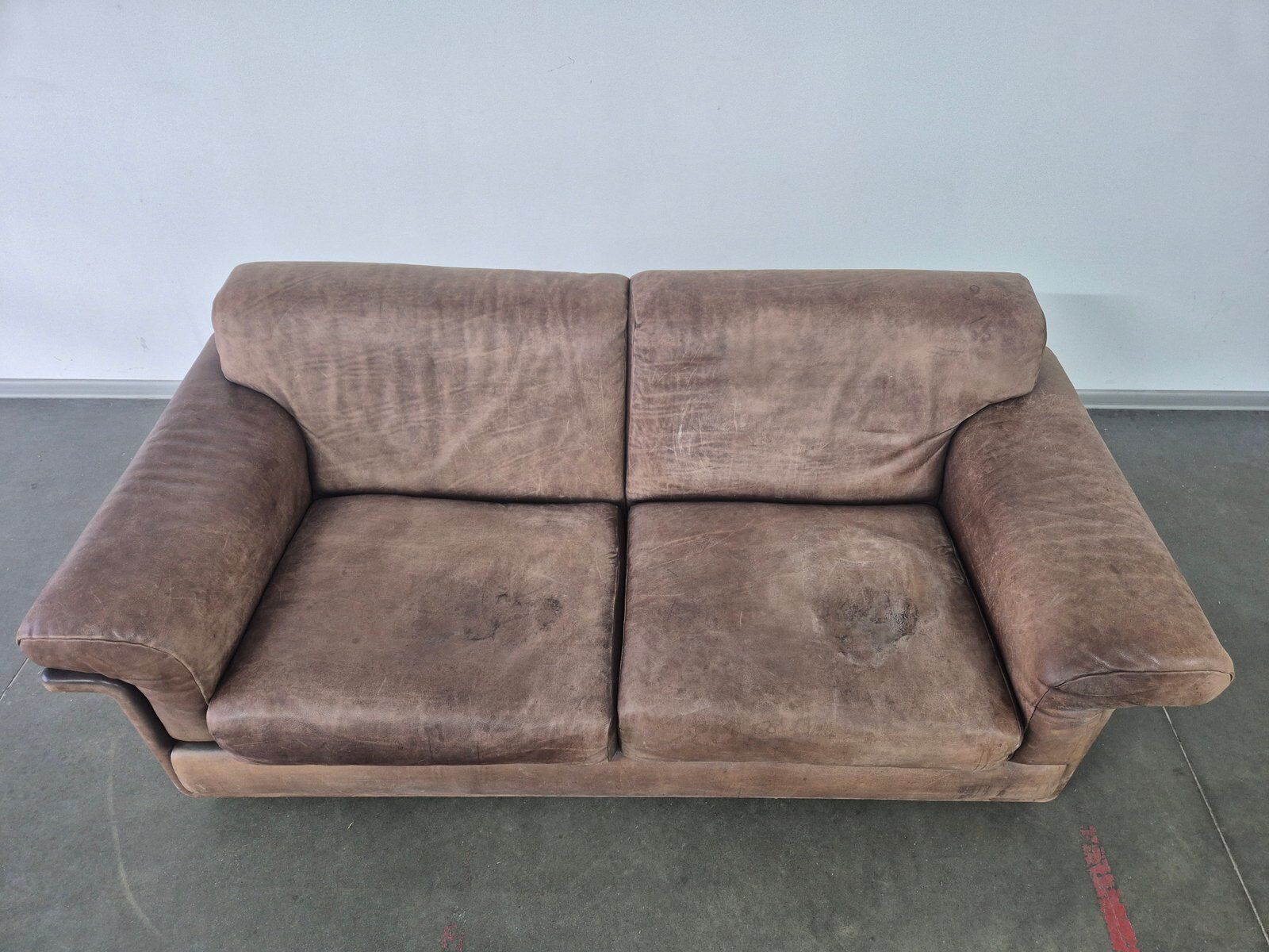 Vintage DS-68 sofa in leather from de Sede, 1980s