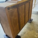 Raw wood sideboard