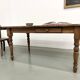 70s pine farmhouse table