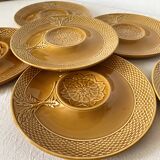 70s artichoke plates