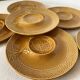 70s artichoke plates