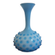 Vase en opaline florentine turquoise