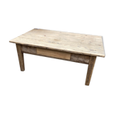 Pine coffee table in its juice