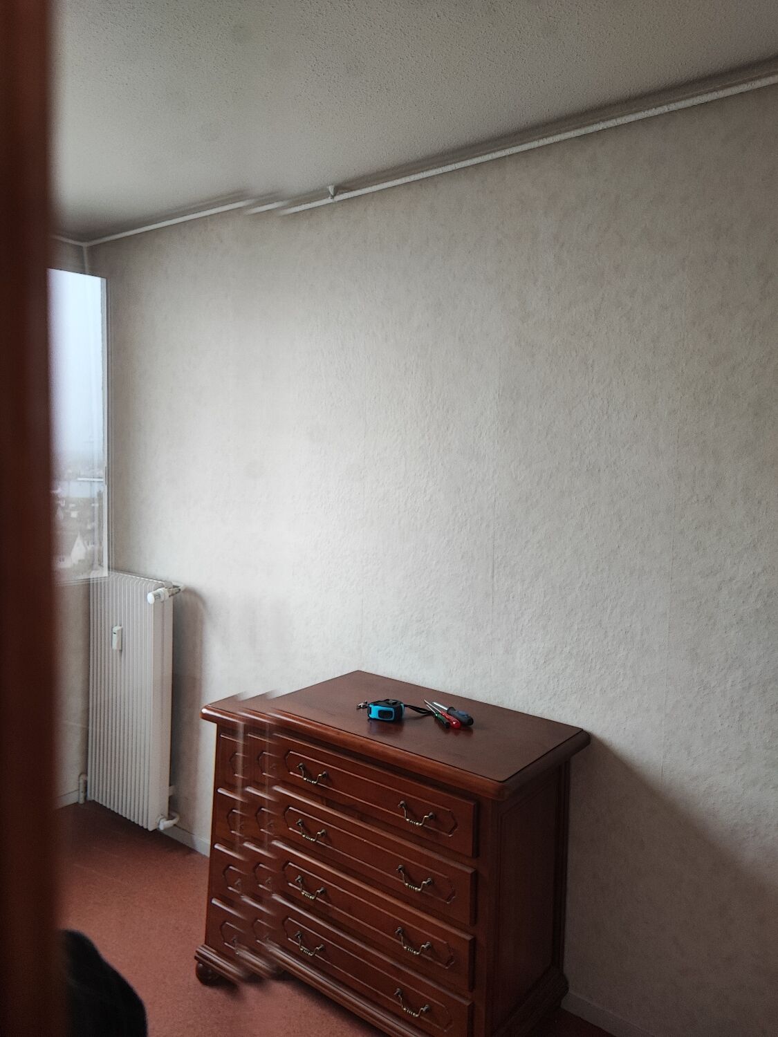 Glass cabinet one door