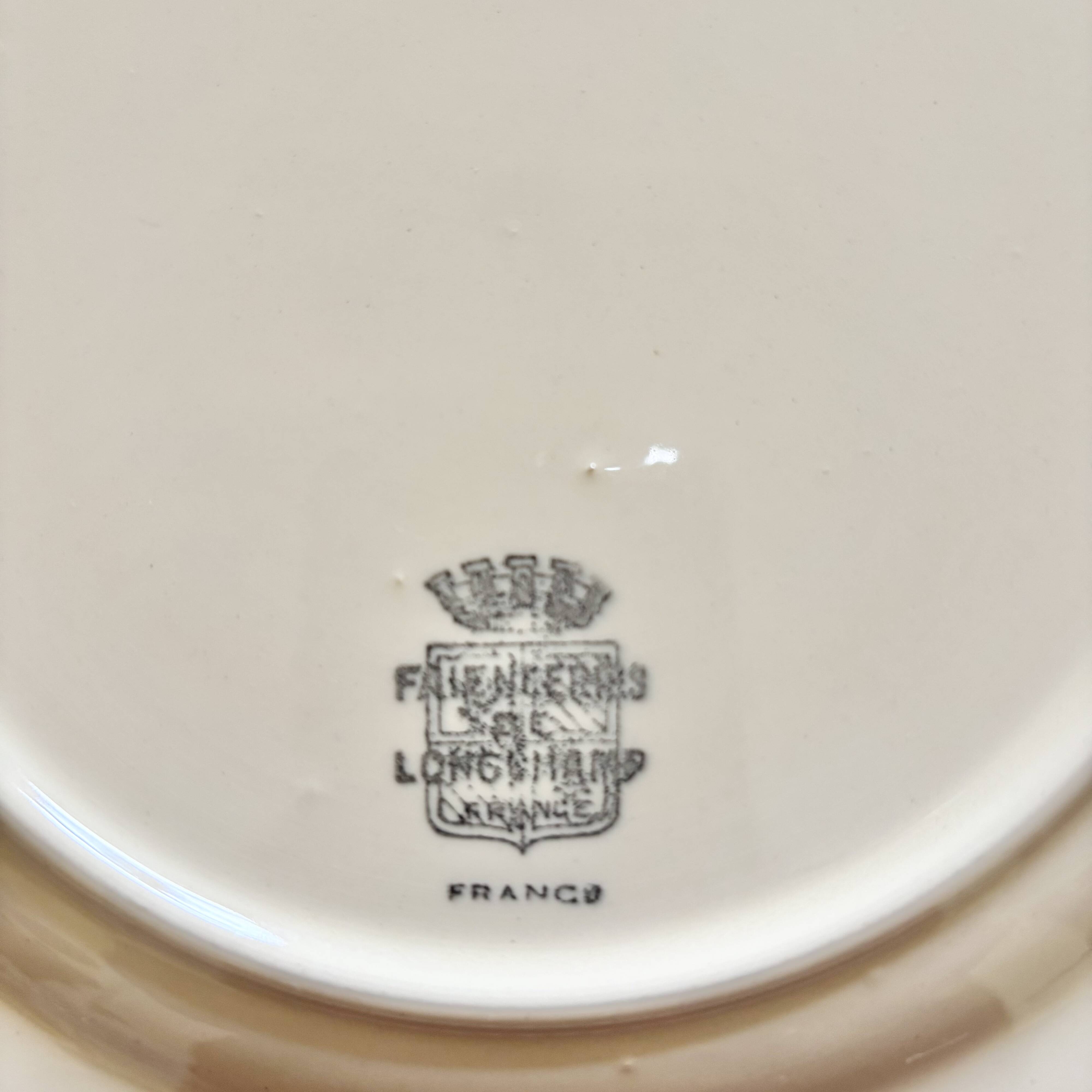 Set of Longchamp dinner plates (Terre de Fer)
