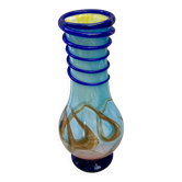 vase - glass paste - signed SABA FRÈRES - BIOT - dated No. 95 - size XXXL