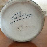 Glassed sandstone vase