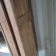 Wardrobe window glazed solid wood