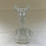 Glass candle holder