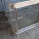 Coffee table furniture marsh plexi / glass ep 1970s