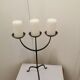 Candle holder wrought iron candle