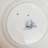 2 old Moss Rose J. Ridsway English porcelain plates
