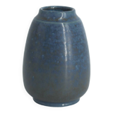 Small Mid-Century Scandinavian Modern Collectible Stoneware Vase No. 108 by Gunnar Borg for Höganäs