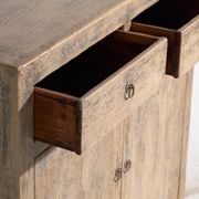 Antique pine sideboard with two drawers and two doors – China, circa 1930