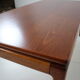 Table de conférence restaurée du milieu du siècle, années 1960