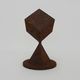 Futuristic Art Deco cast iron paperpress