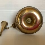 Brass cellar rat candle holder with its fly