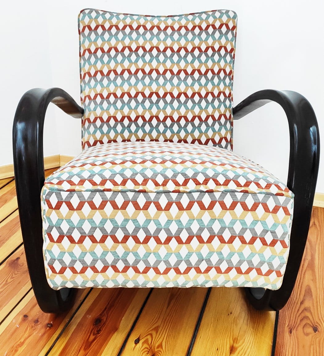 Armchair h 269 by J. Halabala for UP Závody, Czechoslovakia, 1930s